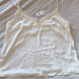 Old Navy Cream Lace Camisole